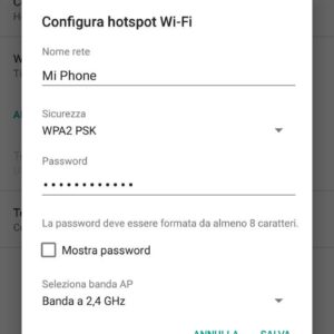 Trasformare il tuo smartphone in un router