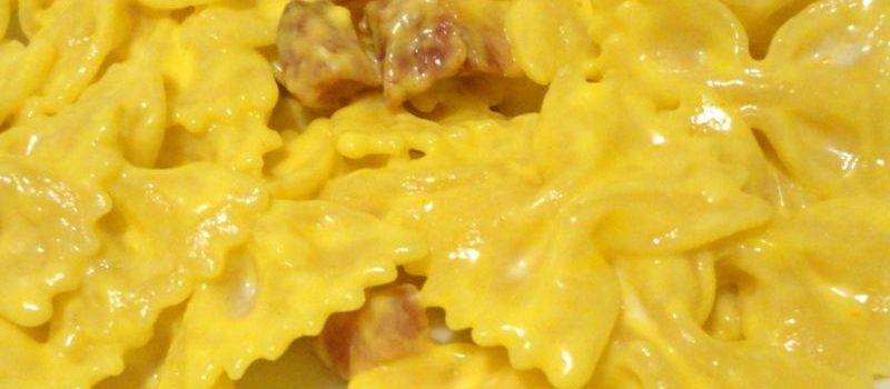 Farfalle allo zafferano