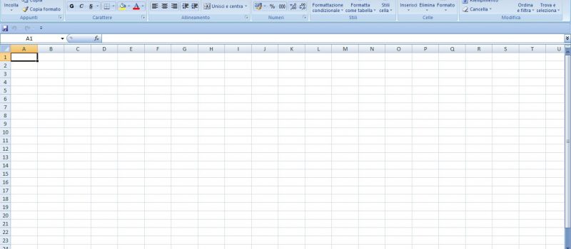 Creare password su foglio Excel