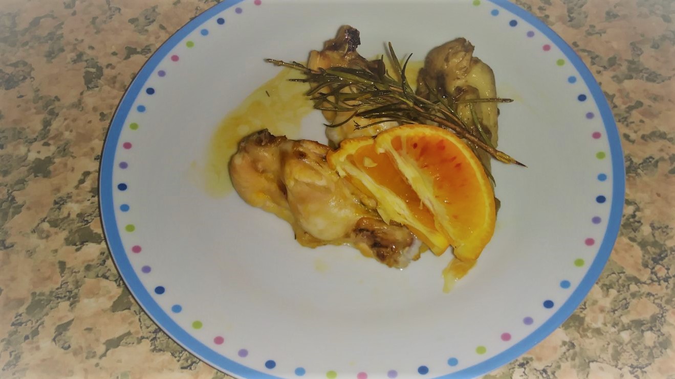 Ali di pollo all’arancia
